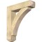 Ekena Millwork Thorton Craftsman Rough Sawn Bracket w/ Offset Brace, Douglas Fir, 8"W x 34"D x 38"H BKT0806X34X38THR04RDF - alternate 1